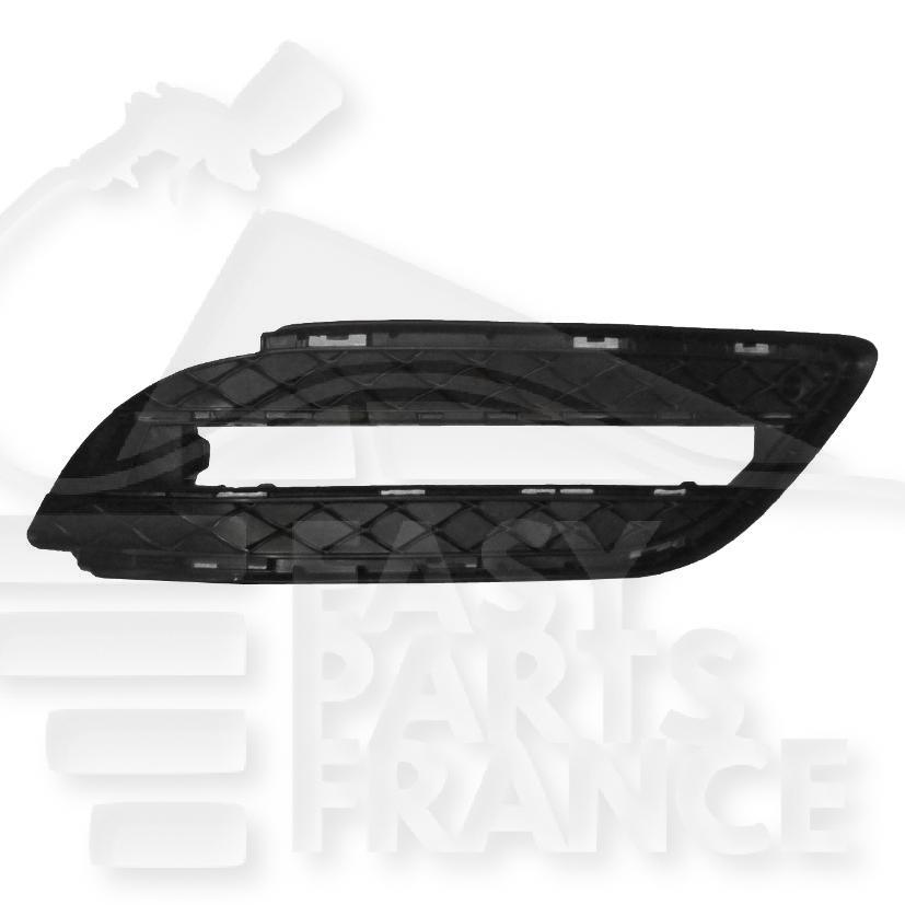 GRILLE DE PC AVD NOIRE POUR FEU DE JOUR RETANGULAIRE Pour MERCEDES CLASSE B - W246 - ME042 09/11→10/14