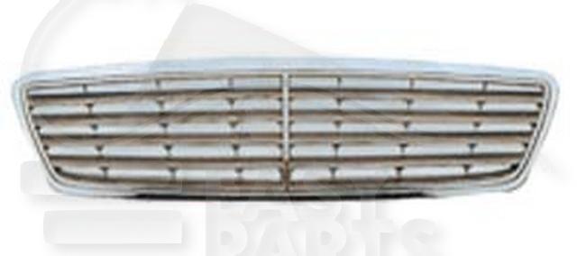 GRILLE DE CALANDRE - CLASSIC - ELEGANCE Pour MERCEDES CLASSE C - W203 4 PTES - ME060 07/00→02/04