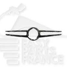 MOULURE DE GRILLE DE CALANDRE NOIRE S/CAMERA MOD AVANTGARDE Pour MERCEDES CLASSE C - W205/S205 - ME295 11/18→