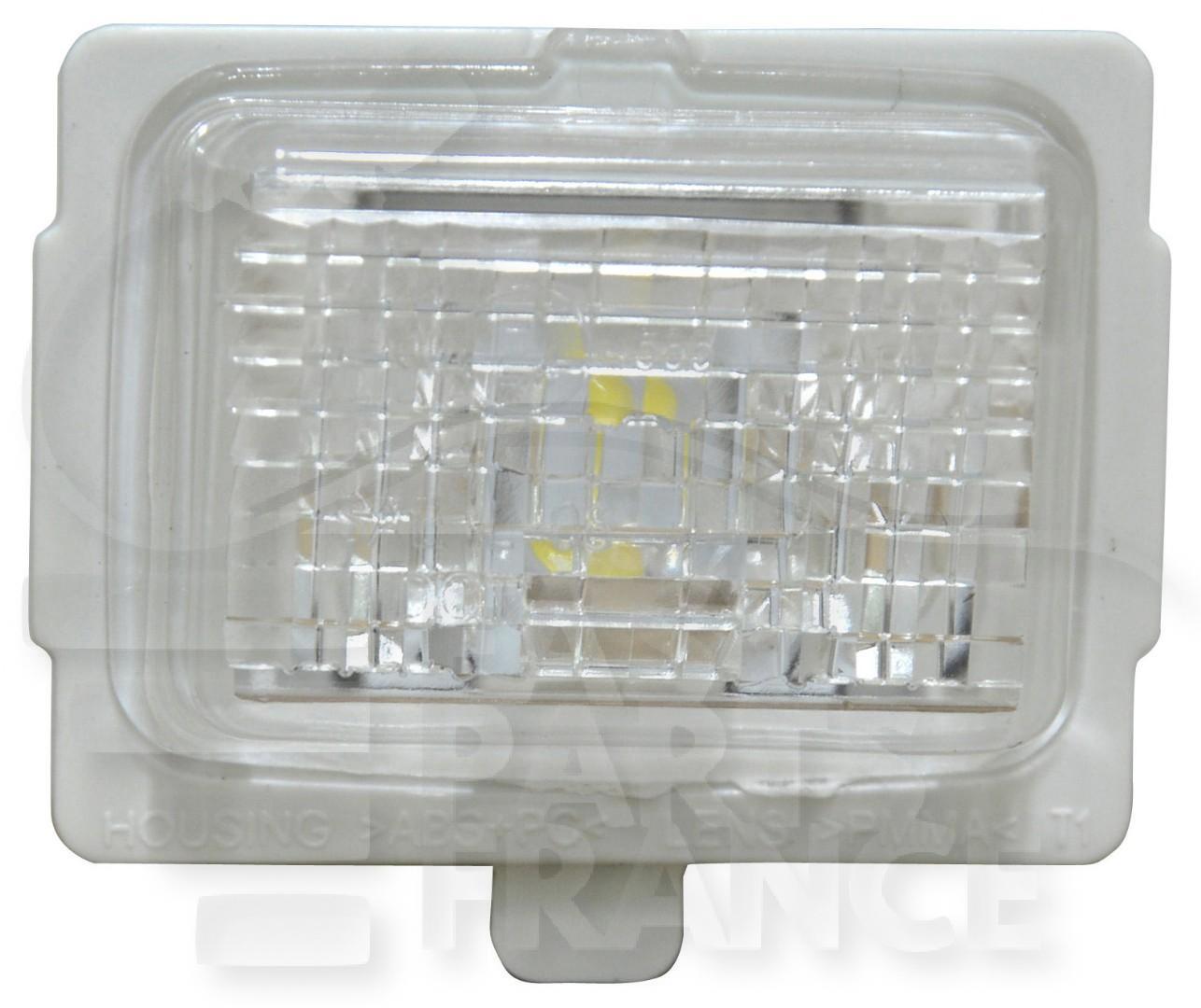 FEU DE PLAQUE AR LED - COUPE Pour MERCEDES CLASSE CLA W117/W117 AMG/AMG LINE - ME333 04/16→03/19