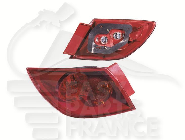 FEU ARD INT Pour MAZDA 3 - 5 PTES - MZ051 10/03→09/07