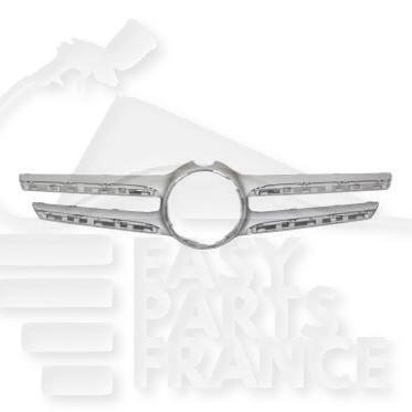 MOULURE DE GRILLE DE CALANDRE CHROMEE A/EMPL CAMERA Pour MERCEDES CLASSE E - W213 AMG - ME105 02/16→05/20