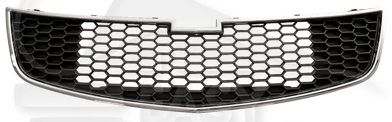 GRILLE DE CALANDRE INF NOIRE/CHROMEE Pour CHEVROLET CRUZE - CV021 04/09→09/12