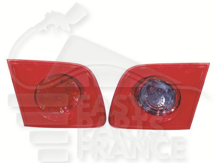 FEU ARD INT ROUGE Pour MAZDA 3 - 4 PTES - MZ050 10/03→09/07