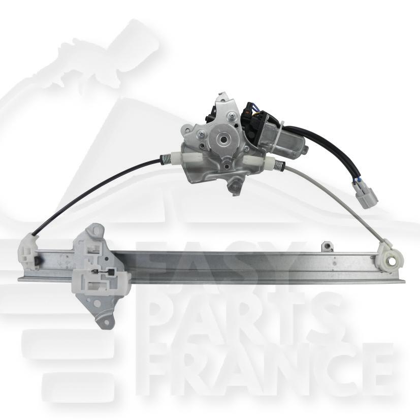 LEVE VITRE AVG ELECT Pour NISSAN LEAF - NS283 12/17→
