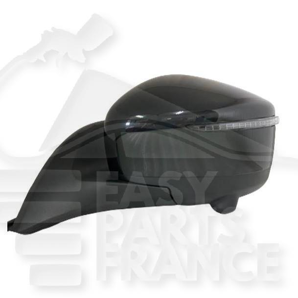 RETRO G ELECT CHAUF A/FEU & BDS & CAMERA NOIR Pour NISSAN LEAF - NS283 12/17→