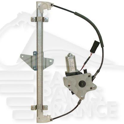 LEVE VITRE ELECT AVG 2 PINS - 4 PTES Pour NISSAN JUKE - NS061 06/14→10/19