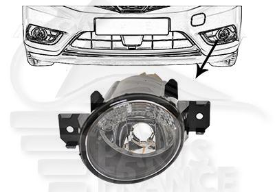 FEU DE JOUR avec AB AVG H11/PS19W Pour NISSAN NOTE - NS132 06/13→