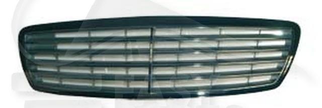 GRILLE DE CALANDRE Pour MERCEDES CLASSE E - W211 - ME090 03/02→05/06