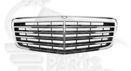 GRILLE DE CALANDRE M/AVANTGARDE Pour MERCEDES CLASSE E - W211 - ME091 06/06→12/08