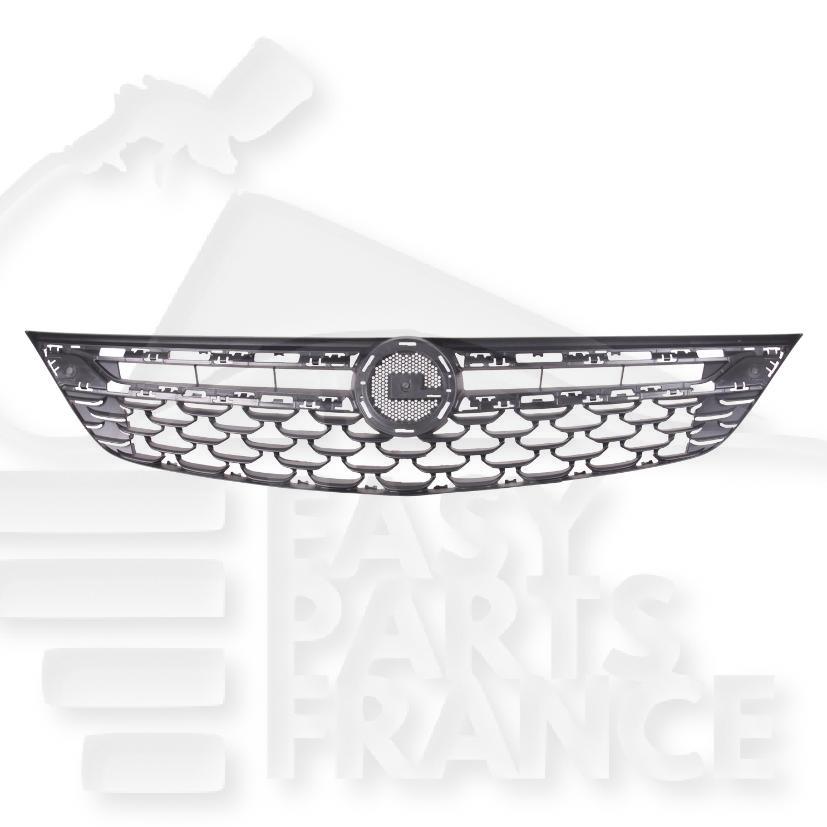 GRILLE DE CALANDRE NOIRE Pour OPEL ASTRA K - OP041 08/15→10/19