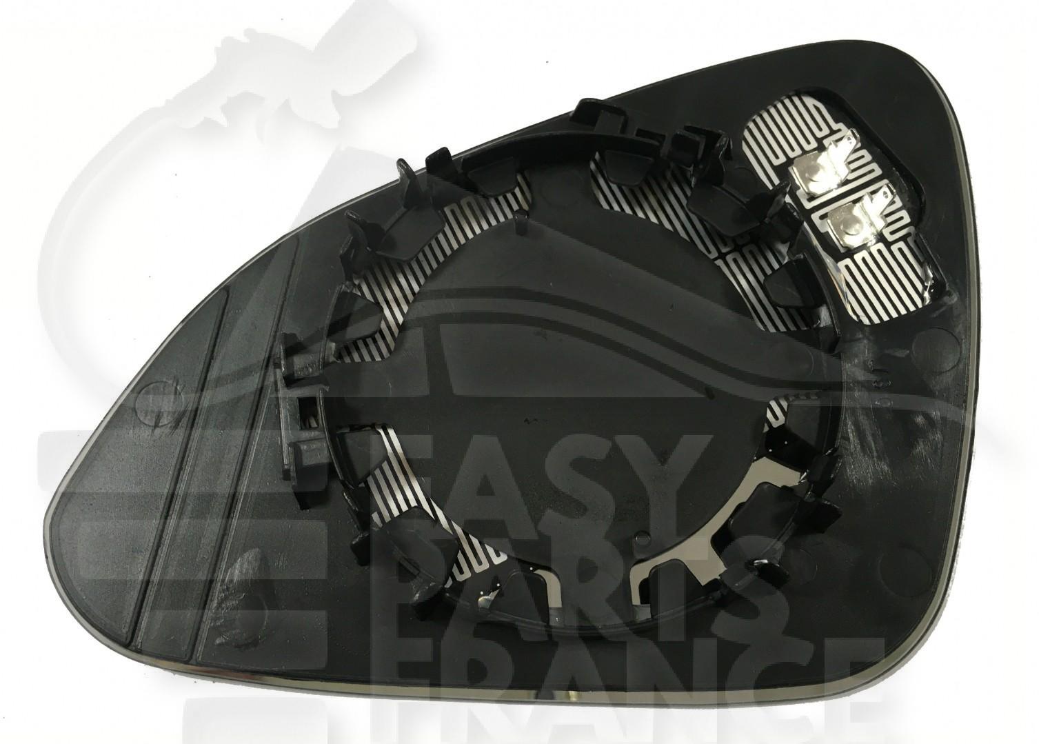 GLACE DE RERO D CHAUF CONVEX Pour OPEL INSIGNIA - OP090 01/09→12/13