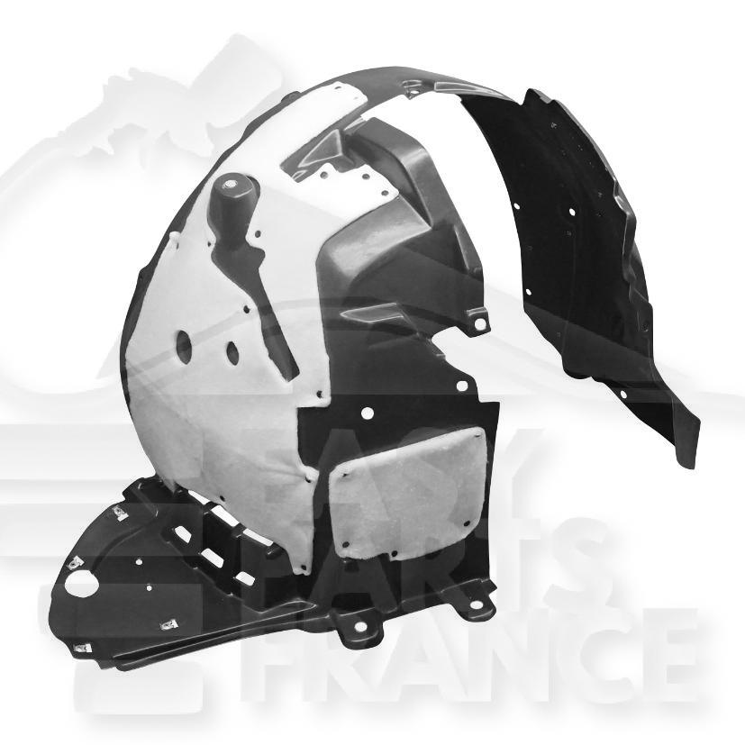 PARE- BOUE AILE AVD A/ISOLATION Pour RENAULT KADJAR - RN230 04/15→10/18