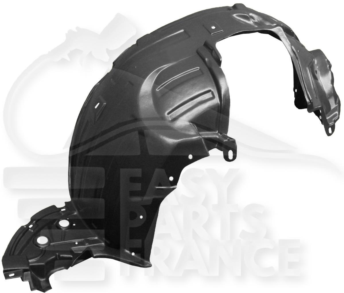 PARE BOUE AILE AVD Pour RENAULT KOLEOS - RN061 03/11→06/13