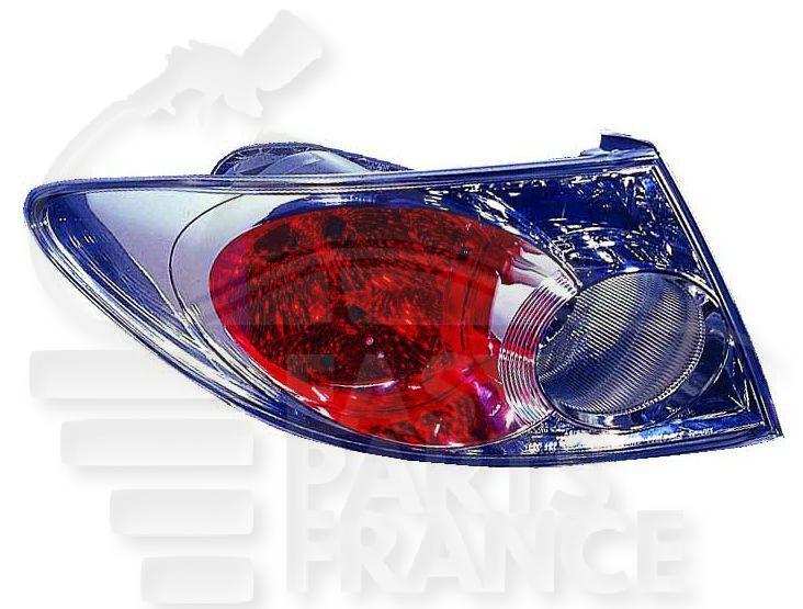 FEU ARG EXT MOD 4/5 PTES Pour MAZDA 6 - MZ070 04/02→06/05