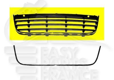 GRILLE DE PC AV CENTRALE NOIRE Pour VOLKSWAGEN GOLF 5 SW VARIANT - VO058 06/07→11/09