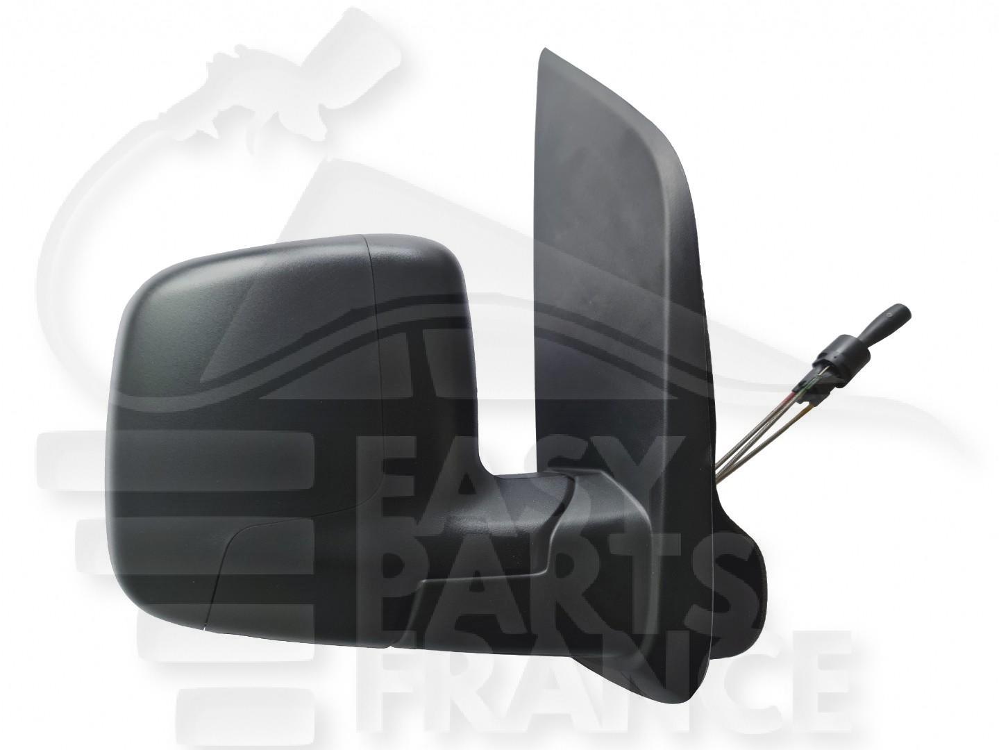RETRO D A CABLE NOIR Pour FIAT QUBO - FT182 01/08→03/16