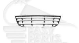 GRILLE CENTRALE DE PC AV NOIRE Pour VOLKSWAGEN POLO - VO136 06/05→08/09