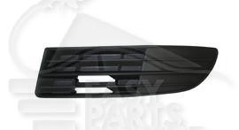 GRILLE DE PC AVG NOIRE Pour VOLKSWAGEN POLO - VO136 06/05→08/09