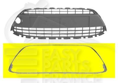 MOULURE CHROMEE DE GRILLE DE PC AV CENTRALE Pour FORD FIESTA - FD036 11/08→12/12