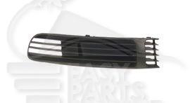 GRILLE DE PC AVD NOIRE Pour VOLKSWAGEN PASSAT - VO112 10/96→09/00