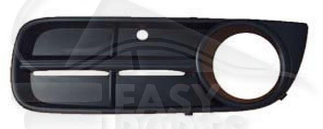 GRILLE DE PC AVG NOIRE A/EMPL AB Pour SKODA FABIA - SK022 10/07→04/10