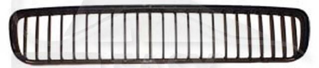 GRILLE CENTRALE DE PC AV NOIRE Pour SKODA ROOMSTER - SK050 09/06→02/10