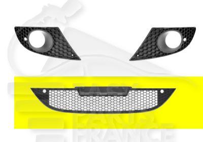 GRILLE CENTRALE DE PC AV NOIRE Pour SEAT LEON - SE081 09/05→05/09