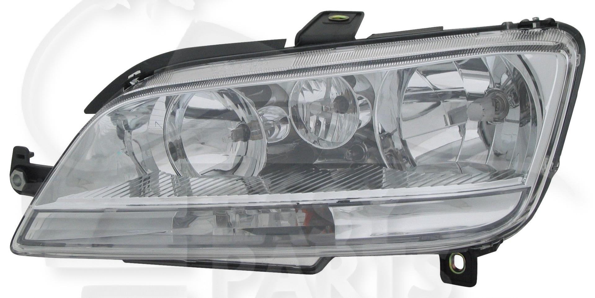 OPT G H7+H1 ELECT A/MOTEUR FEU BL Pour FIAT IDEA - FT110 11/03→11/05