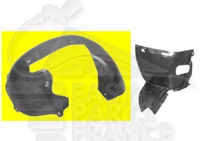 PARE-BOUE D'AILE AVG - AR Pour AUDI A3 -3 PTES - AD046 07/08→08/12