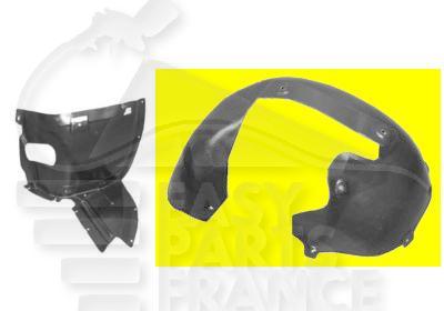 PARE-BOUE D'AILE AVD - AR Pour AUDI A3 -5 PTES - AD043 09/03→06/08