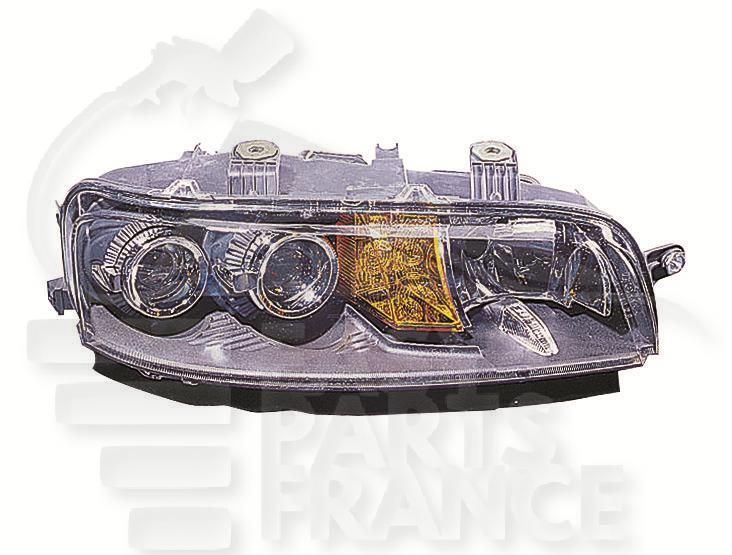 OPT D H7+H7+H3 ELECT S/MOTEUR F/CHROME Pour FIAT PUNTO 3 PORTES - FT161 10/99→05/03