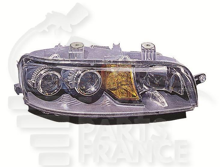 OPT D H7+H7+H3 ELECT S/MOTEUR F/CHROME Pour FIAT PUNTO 3 PORTES - FT161 10/99→03/03