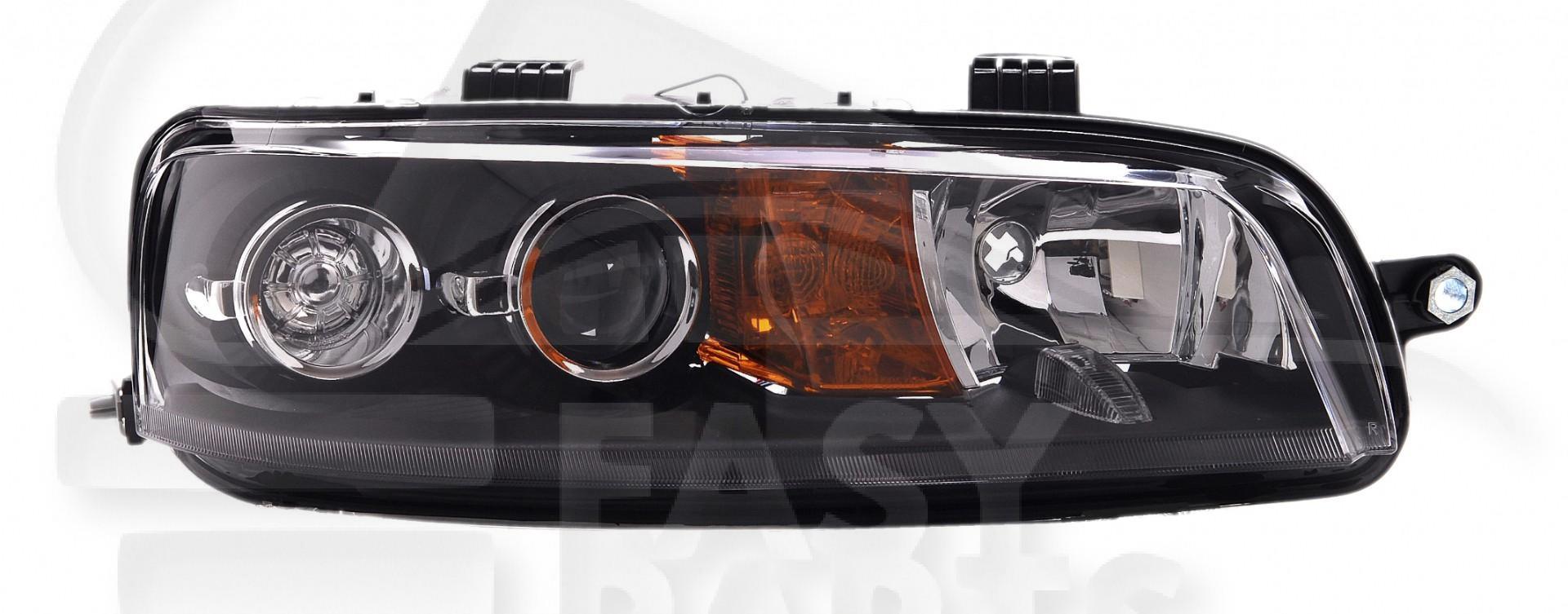 OPT D H1+H1 ELECT S/MOTEUR F/NOIR Pour FIAT PUNTO 5 PORTES - FT164 10/99→05/03