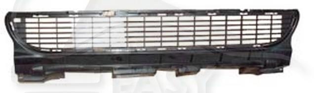 GRILLE DE PC AV CENTRALE NOIRE Pour MERCEDES CLASSE A - W169 - ME030 10/04→04/08