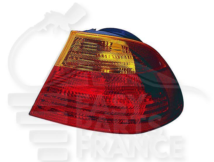 FEU ARD OR/ROUGE EXT Pour BMW S3 E46 3 PTES / COUPE - BM042 07/98→01/03