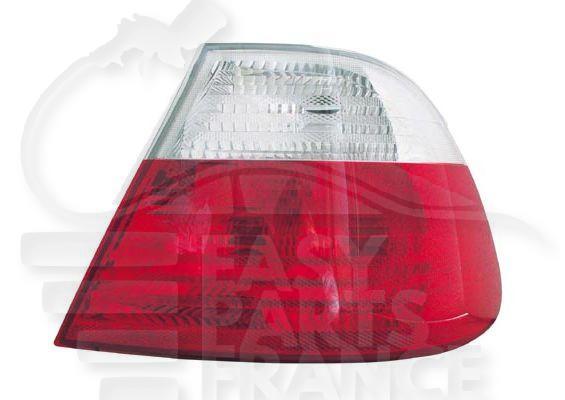 FEU ARD BL/ROUGE EXT Pour BMW S3 E46 3 PTES / COUPE - BM042 07/98→01/03