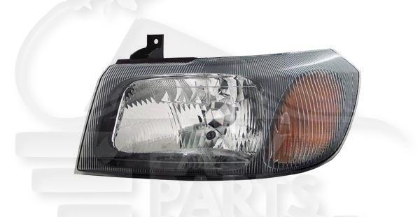 OPT G H4 ELECT S/MOTEUR F/NOIR Pour FORD TRANSIT MK6 - FD193 03/00→07/06
