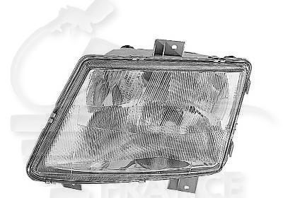 OPT G H4+H1 MANUEL Pour MERCEDES VITO - VIANO - W638 - ME251 12/95→10/03