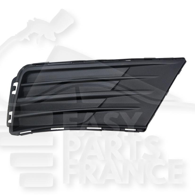 GRILLE DE PC AVD NOIRE - UTILITAIRE Pour VOLKSWAGEN CADDY - VO223 05/15→08/20