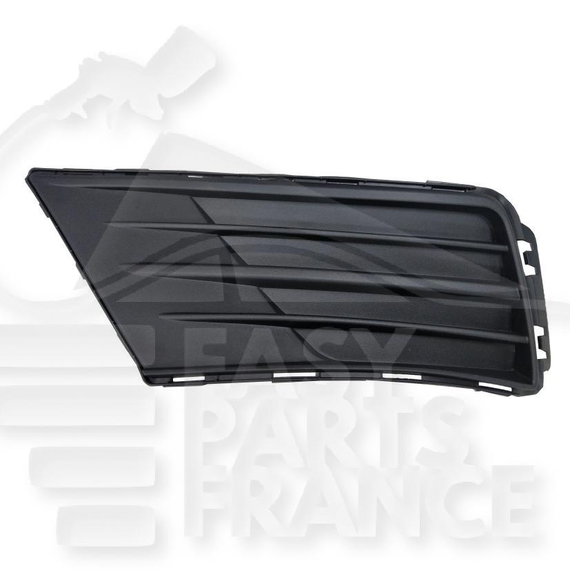 GRILLE DE PC AVG NOIRE Pour VOLKSWAGEN CADDY CARGO/VAN - VO223 05/15→08/20