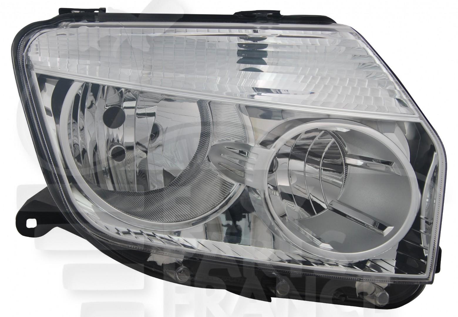 OPT D H1-H7 ELECT S/MOTEUR F/CFROME Pour DACIA DUSTER - DC100 05/10→05/13