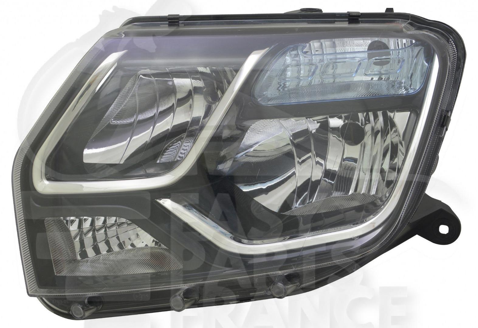OPT G H7+H1 ELECT S/MOTEUR →02/15 Pour DACIA DUSTER - DC101 06/13→12/17