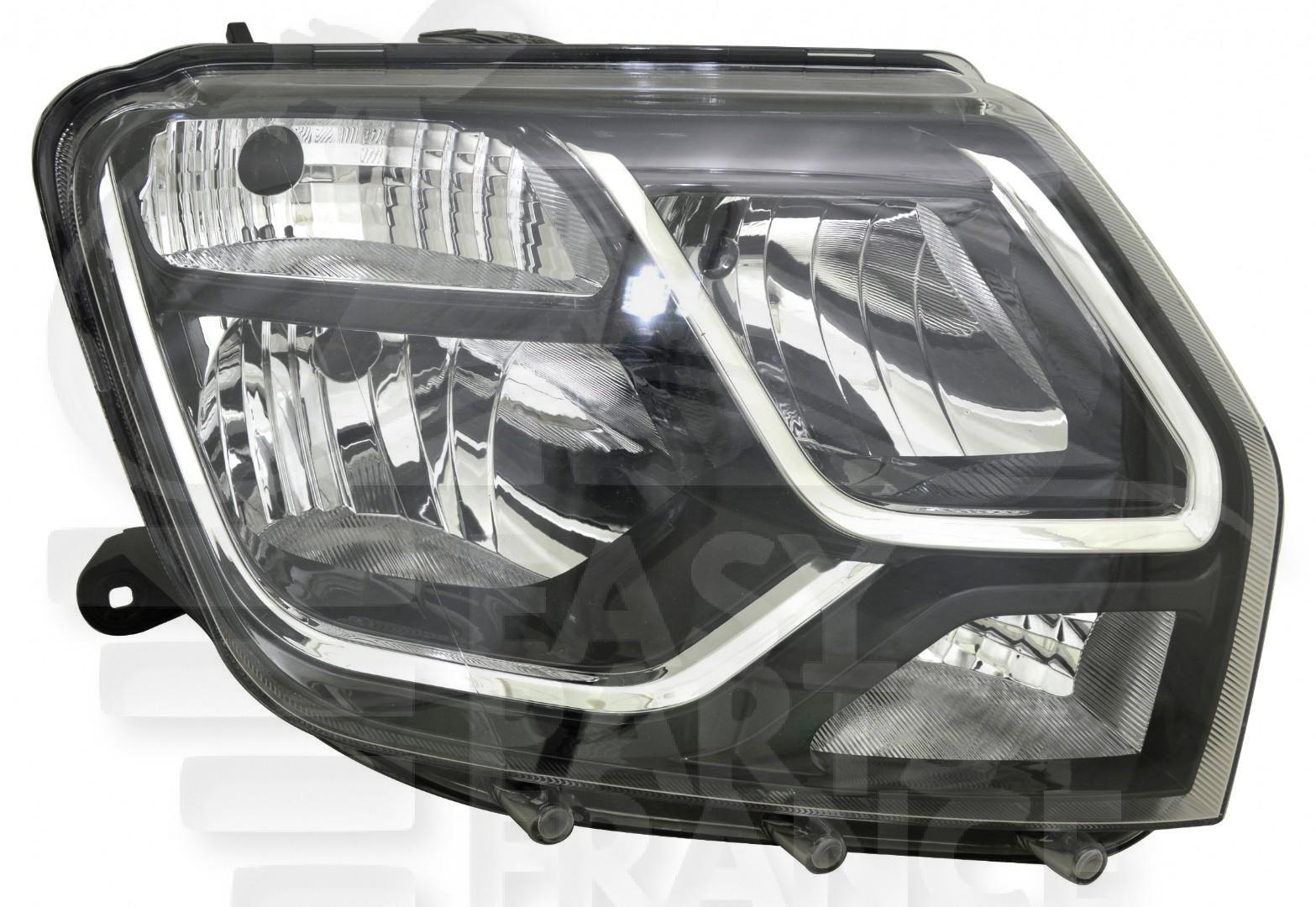 OPT D H7+H1 ELECT S/MOTEUR - 03/15→ Pour DACIA DUSTER - DC101 06/13→12/17
