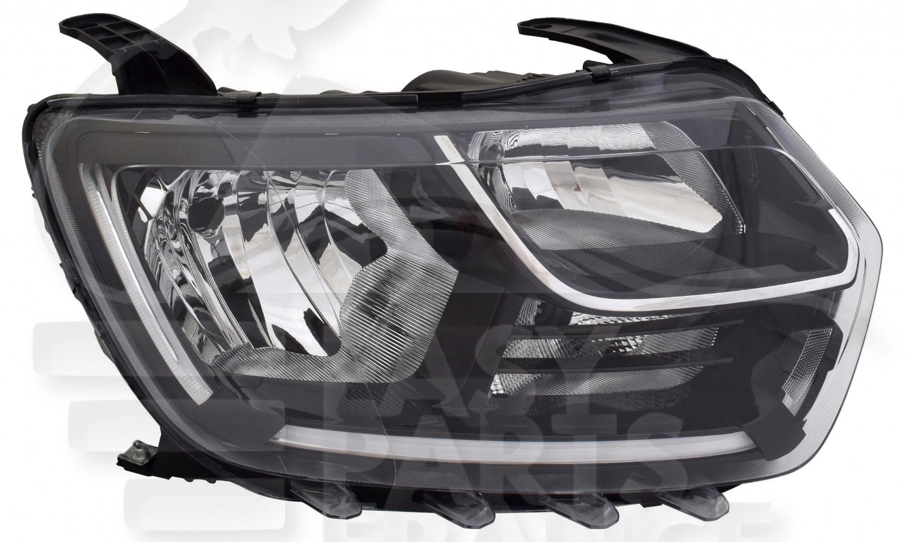 OPT D H7+H1 LED ELECT A/MOTEUR Pour DACIA DUSTER - DC102 01/18→08/21