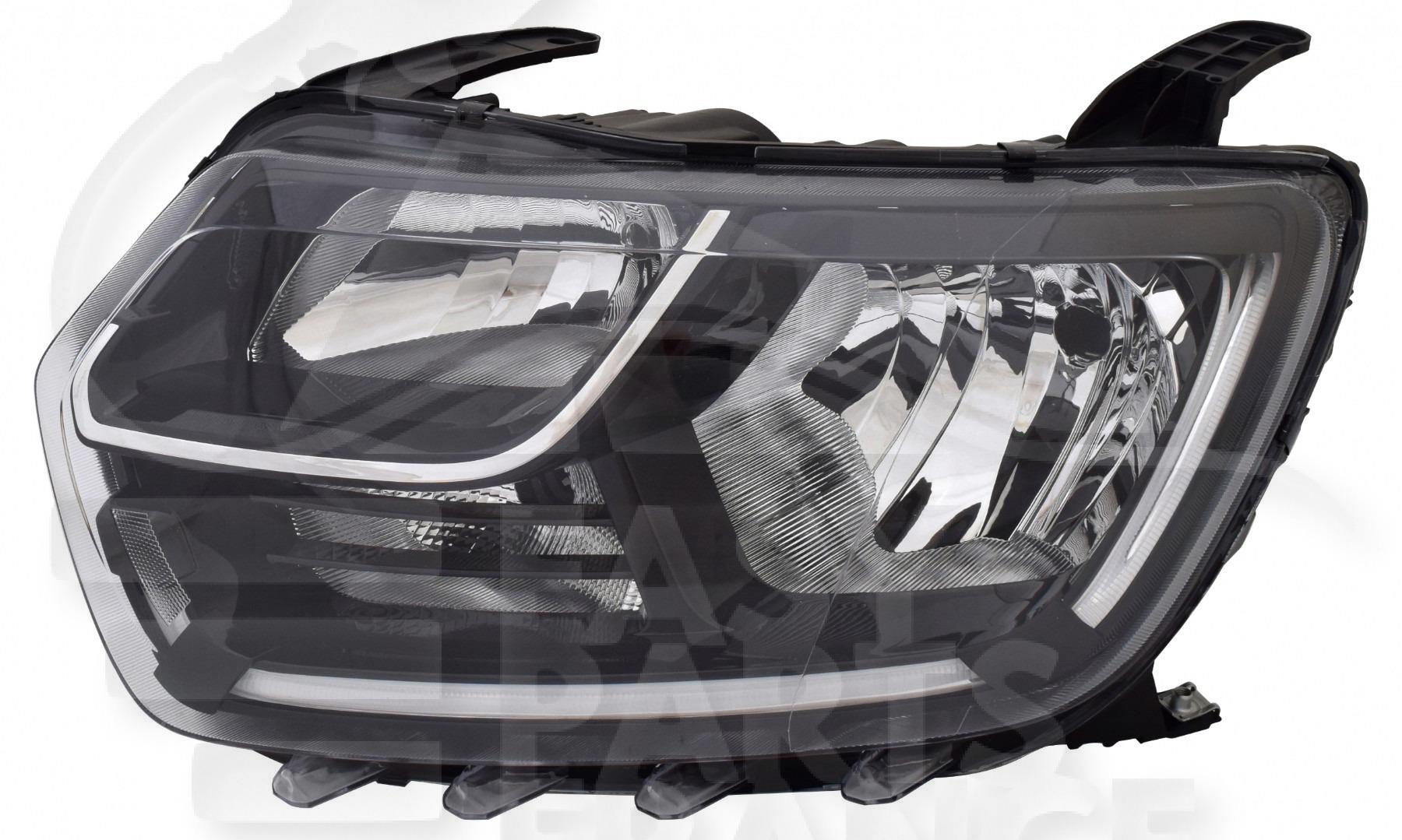 OPT G H7+H1 LED ELECT A/MOTEUR Pour DACIA DUSTER - DC102 01/18→08/21