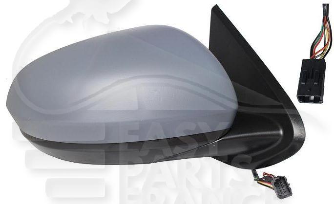 RETRO D ELECT CHAUF A PEINDRE A/SONDE & BDS Pour DACIA DUSTER - DC102 01/18→08/21