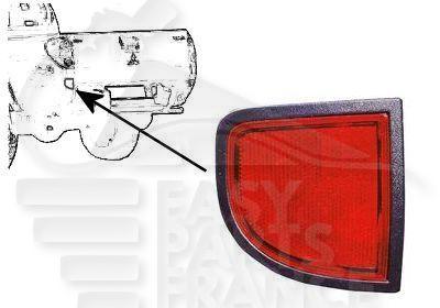 CATADIOPTRE ARG Pour MITSUBISHI L200 - MT087 03/10→12/14