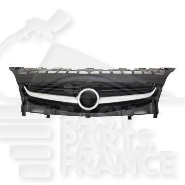 GRILLE DE CALANDRE NOIRE A/MOULURE CHROMEE Pour OPEL ASTRA J - OP039 09/12→07/15