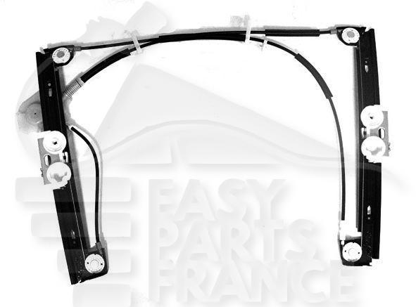 MECANISME DE LEVE VITRE AVD ELECT Pour MINI MINI R50/R53 - MN020 04/01→06/04